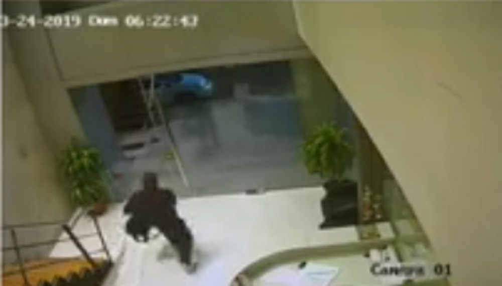 captura video robo oficina massa