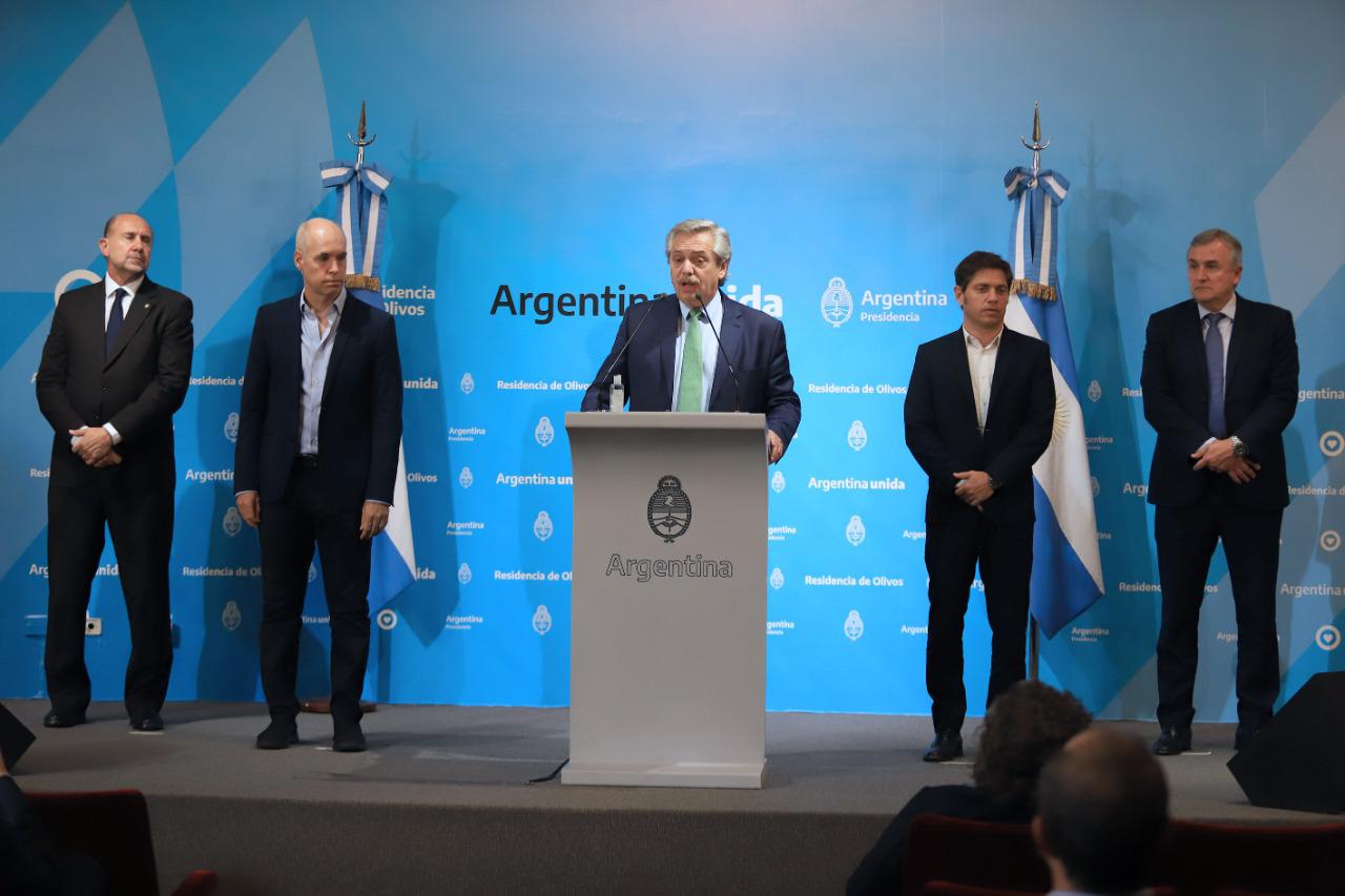 Alberto anuncia la cuarentena obligatoria 2 NA