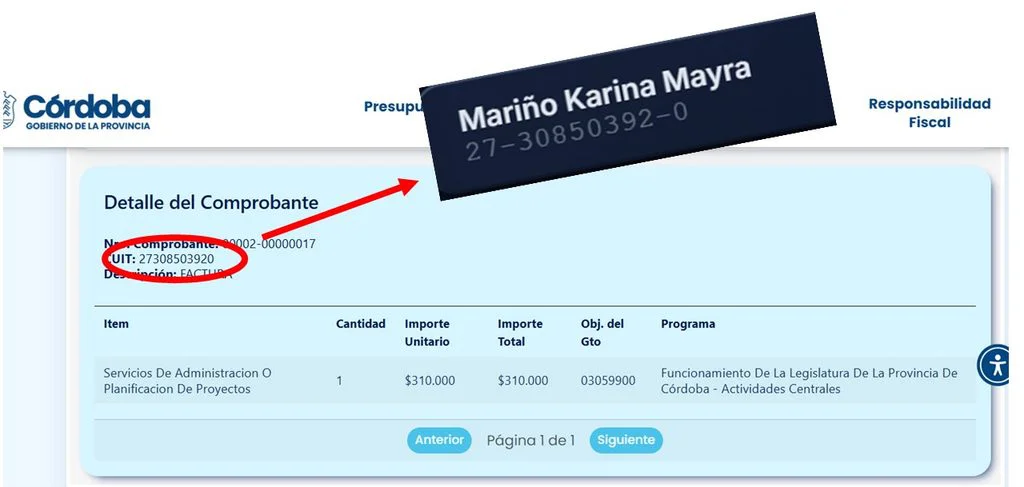 cobro de Mariño