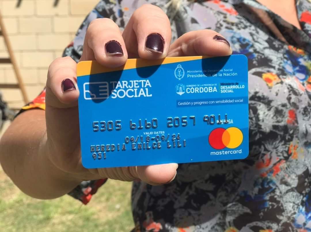 Tarjeta Social prensa Gobierno de Córdoba