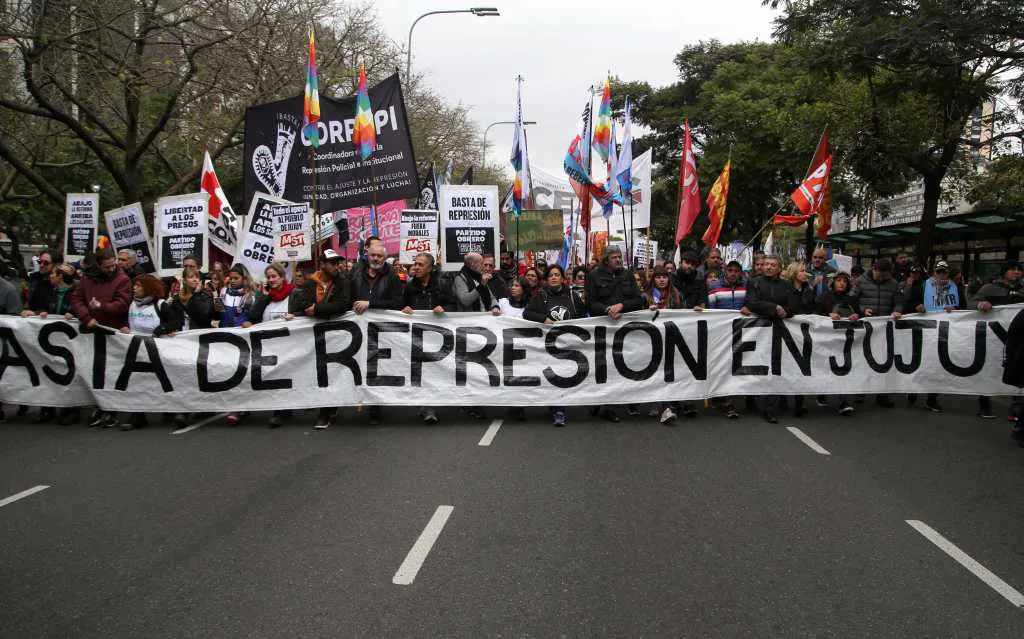 Marcha frente Casa de Jujuy BsAs by NA