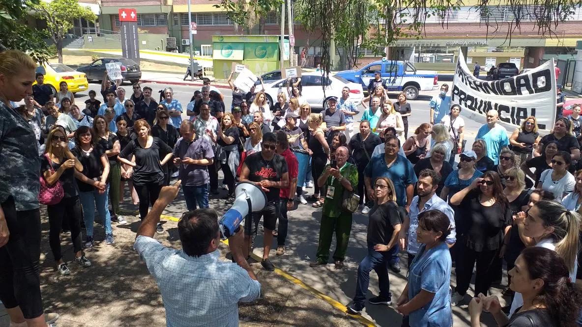 Movilización trab de la salud by Tw @UTSCordoba