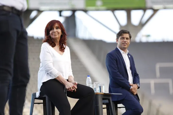 Cristina Fernández y Axel Kicillof (X de CFK) 1