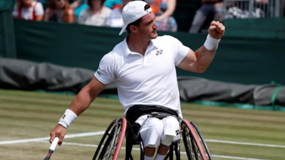 Fernández tenis adaptado by Télam
