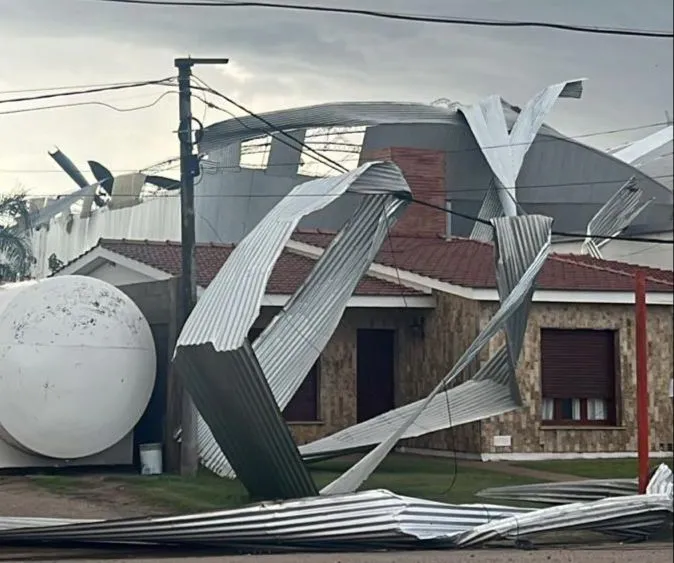 Temporal en La Playosa by Prensa Provincia