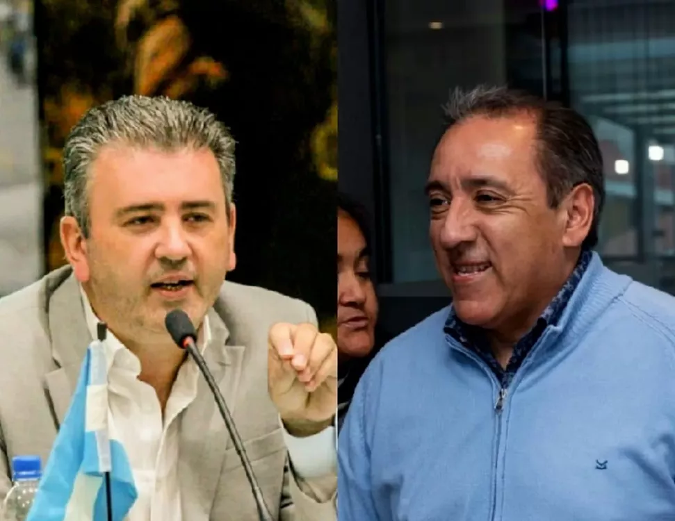 Javier Dieminger y Miguel Maldonado, candidatos en La Falda