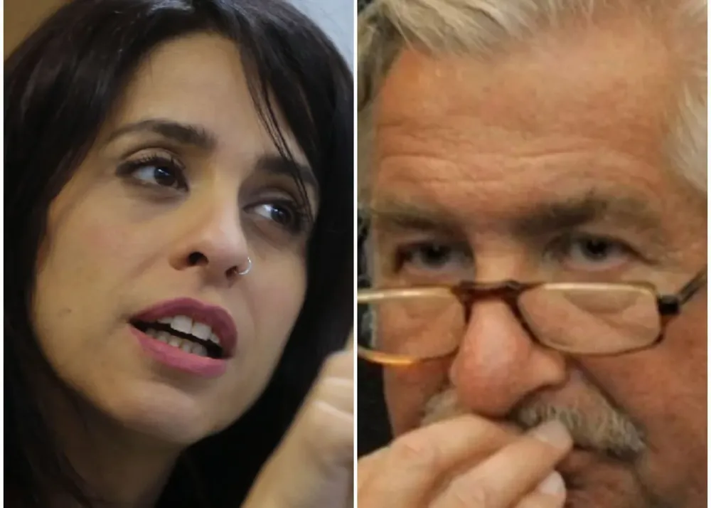 Victoria Donda y Adolfo Donda