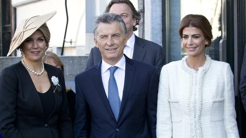 Macri en Holanda