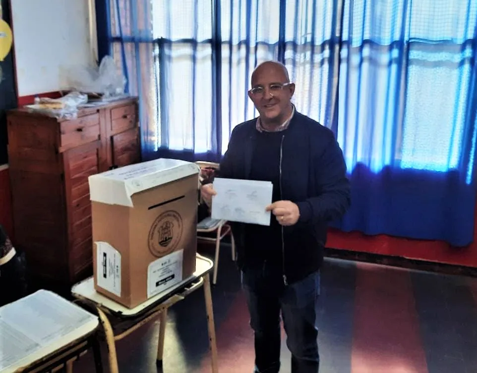 Marcos Carasso vota
