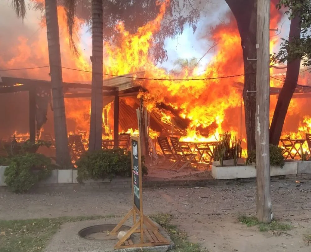 Incendio Policia de Cba