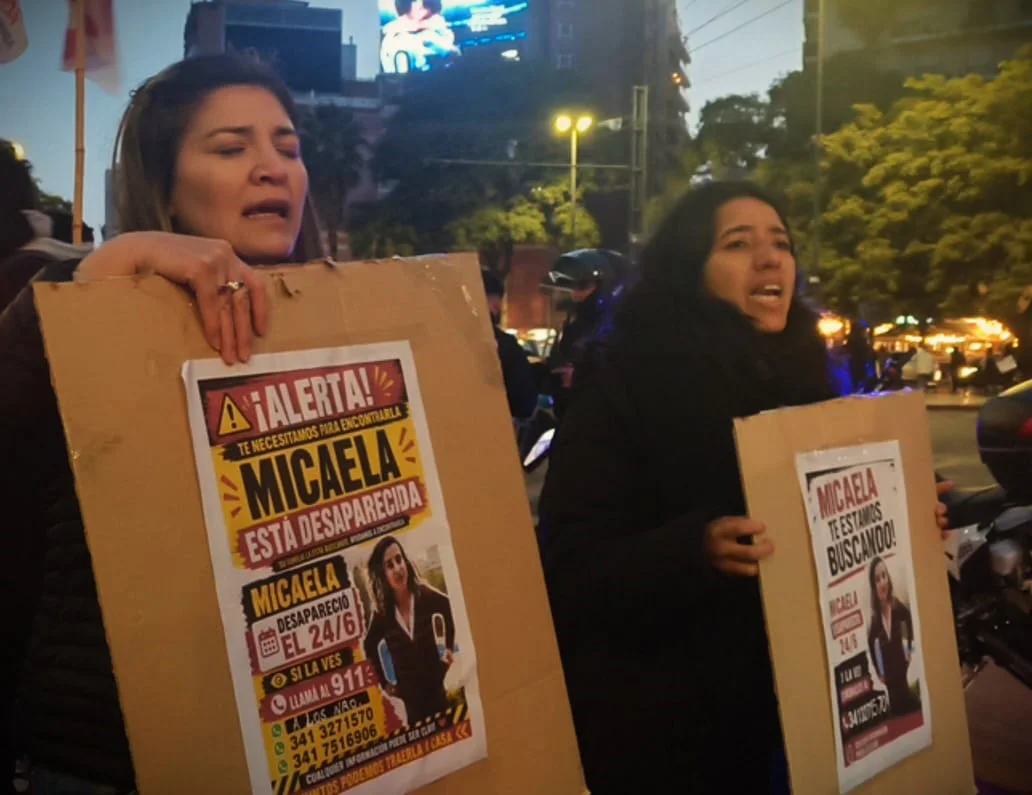 Manifestación por Micaela Albornoz (Bahía Luz De Palma) 04