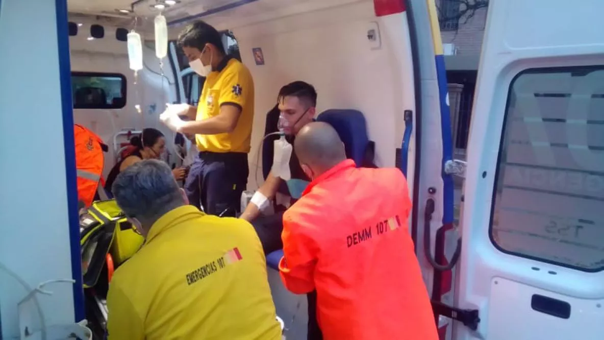 Incendio by Policía Cba