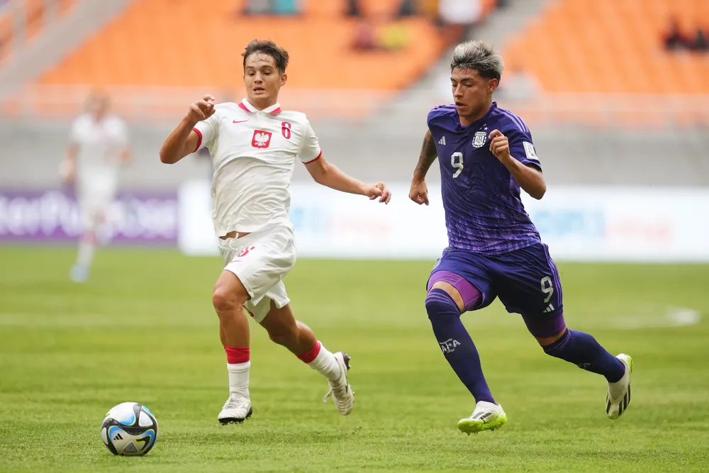 Argentina Polonia Sub 17 (Twitter Selección Argentina)