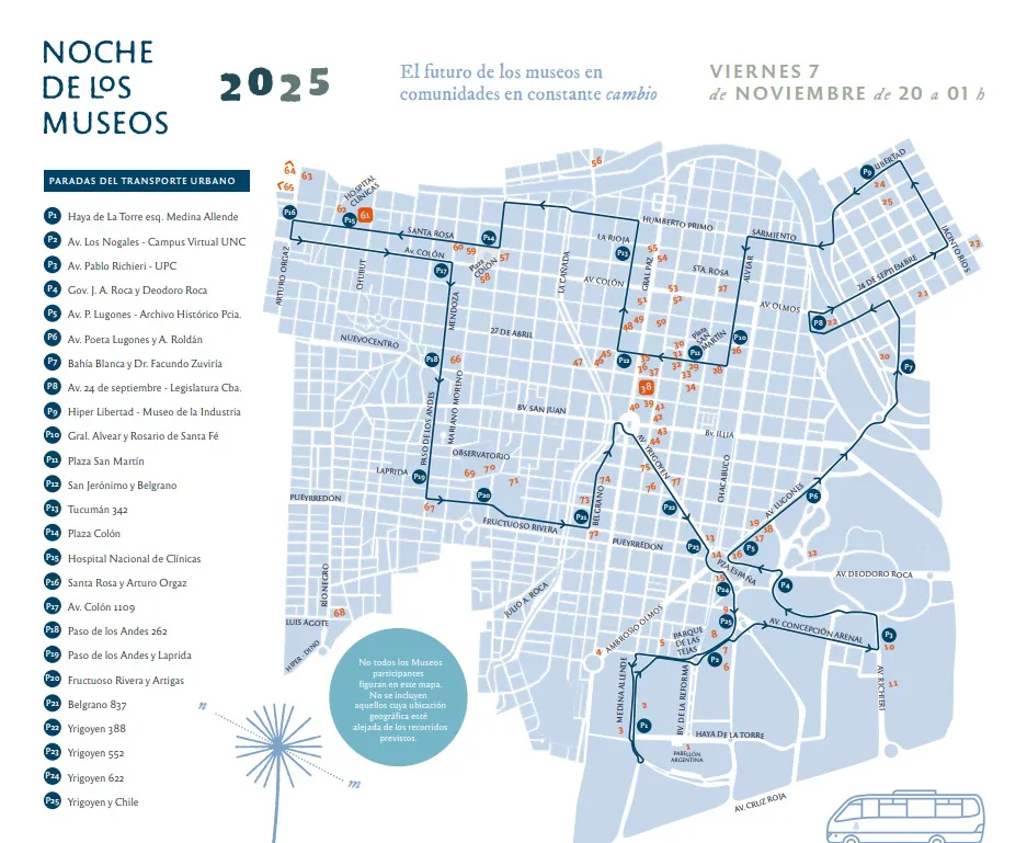 recorrido noche de los museos