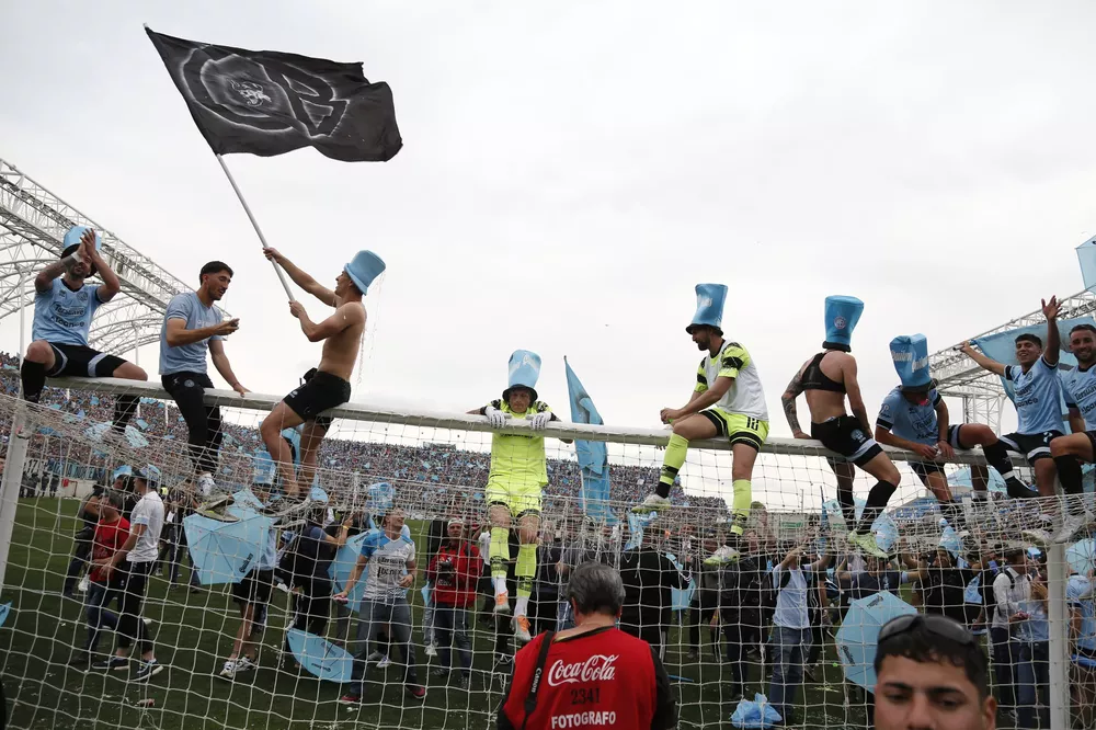 Festejo Belgrano ascenso