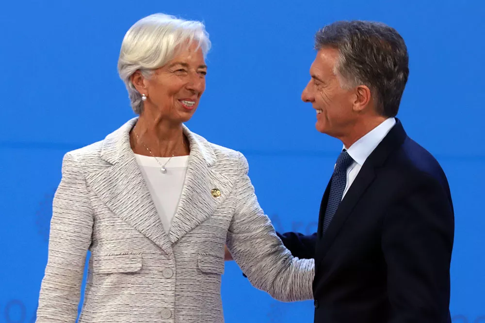 lagarde macri© NA