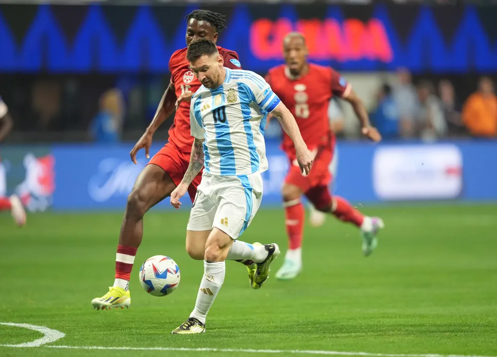 Lionel Messi en la Copa América (Selección Argentina)
