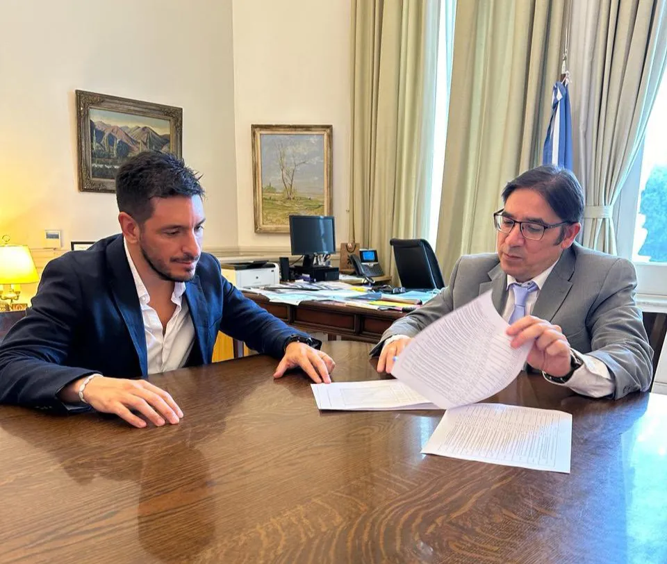 Marcos Ferrer con Alejandro Álvarez (X de Marcos Ferrer)