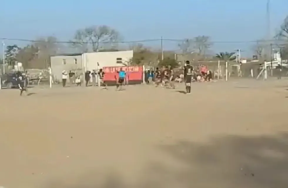 PARTIDO DE FUTBOL VIOLENCIA