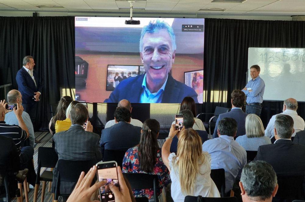 Macri en la Fundacion Pensar