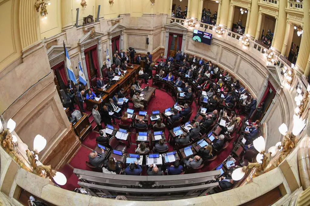 Sesion Senado Ley Bses NA