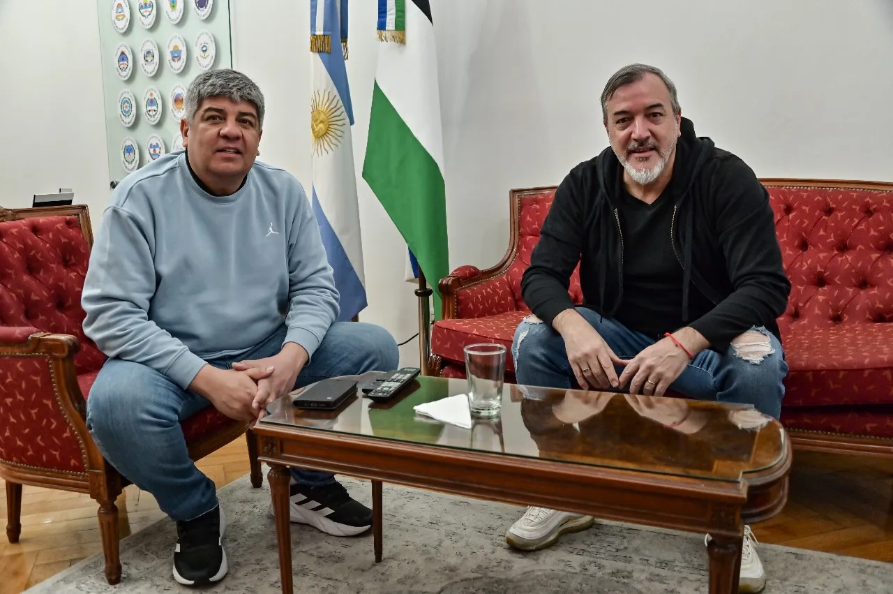 Pablo Moyano y Rodolfo Aguiar (X de Rodolfo Aguiar)