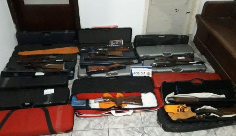 escopetas secuestradas Laborde by prensa Policía
