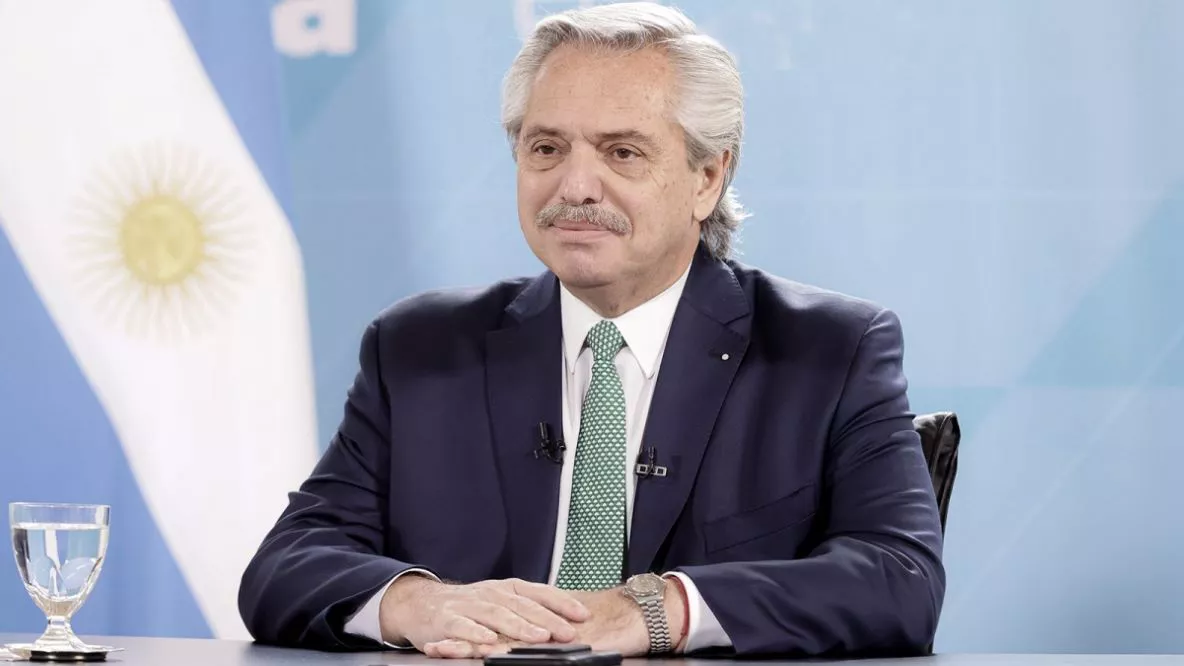 Alberto Fernández by Télam
