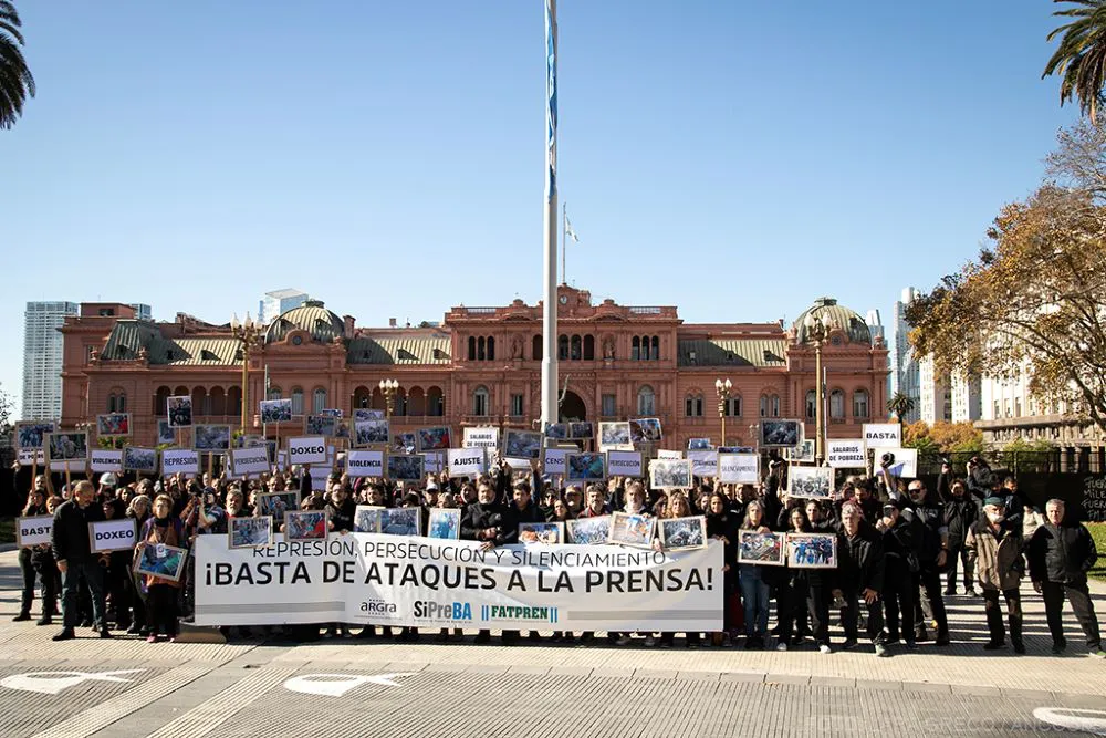 Protesta de prensa by Sipreba