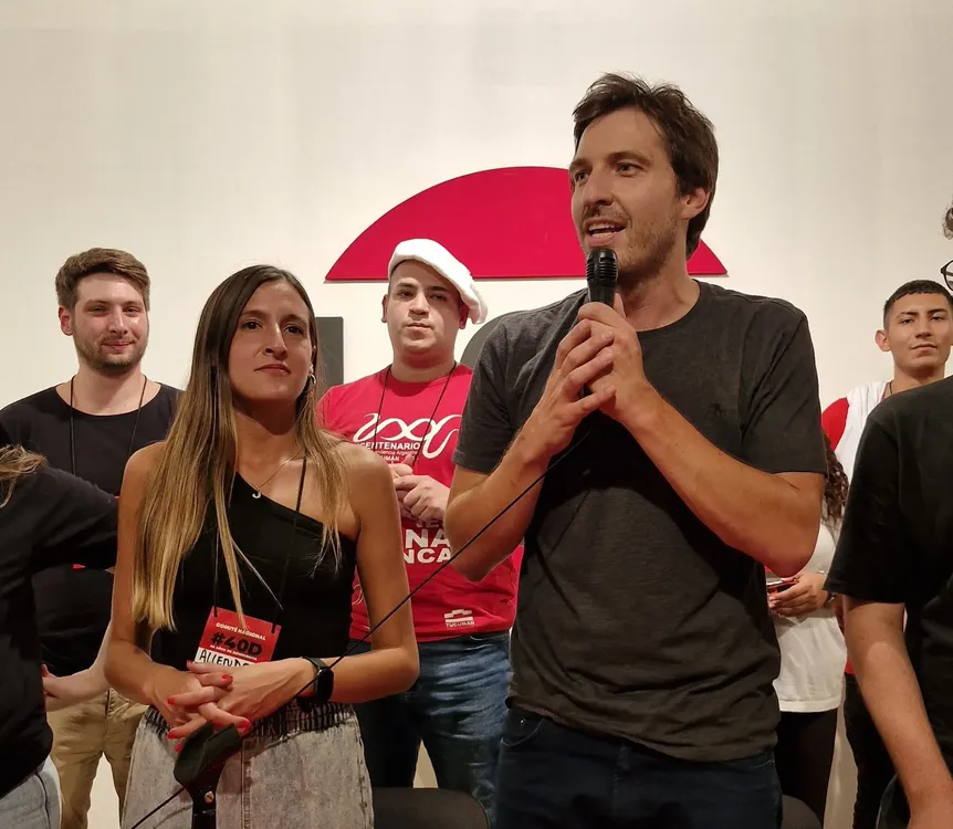 Adriano Morone, titular de la Juventud Radical (foto gentileza)
