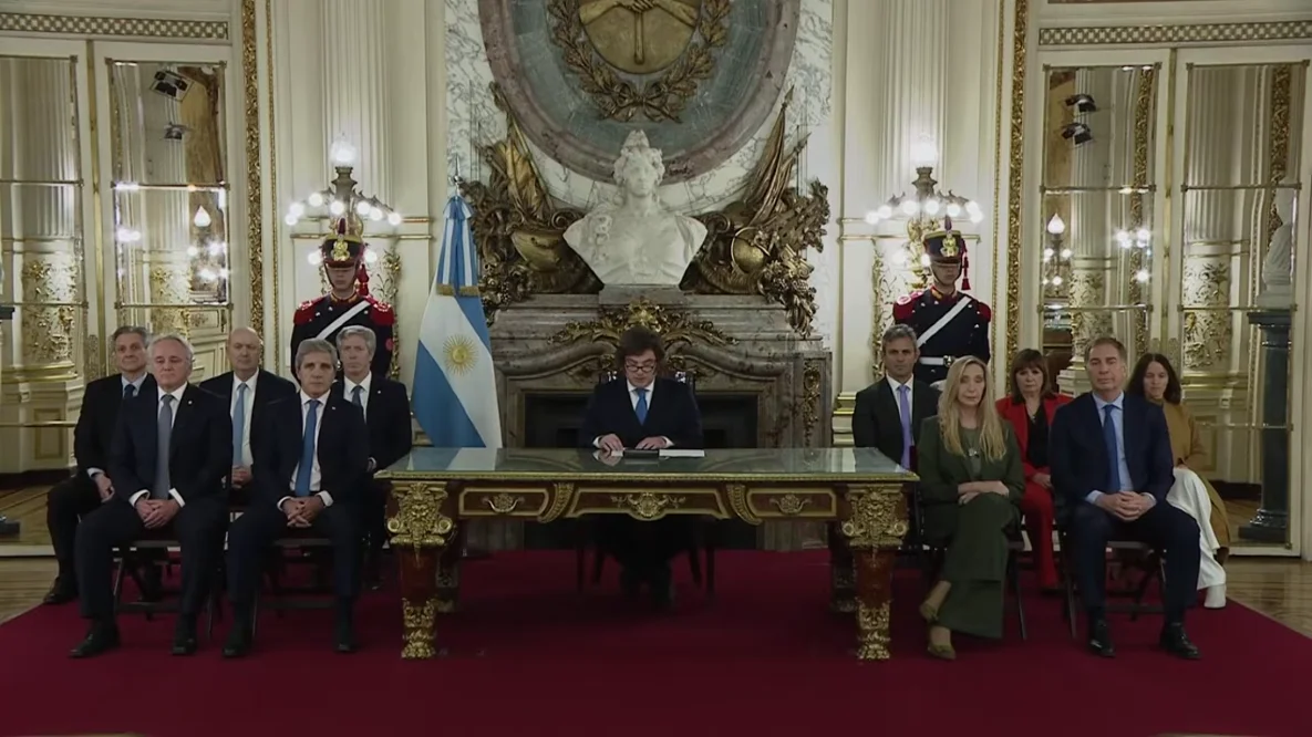 Cadena nacional captura video