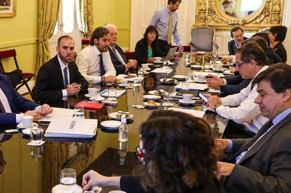 Gabinete económico Télam