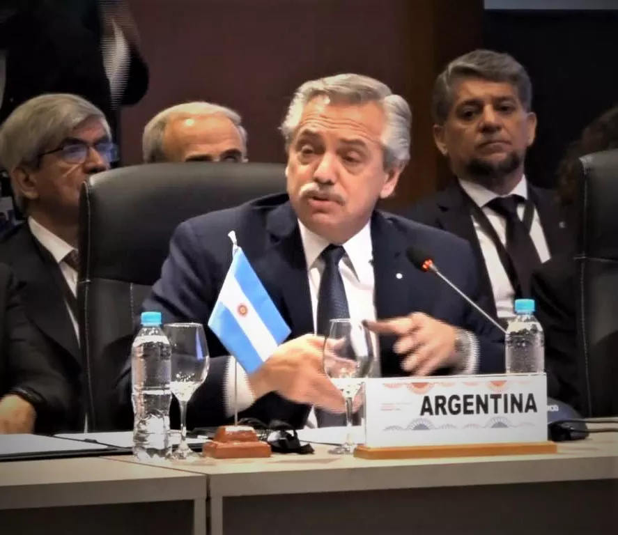 Alberto Fernández en la Cumbre del Mercosur