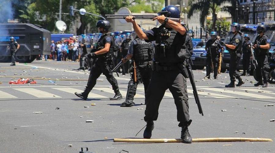 represion balas de goma @NA