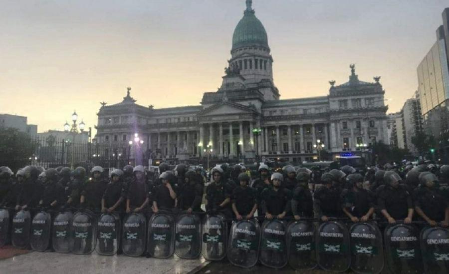 congreso blindado