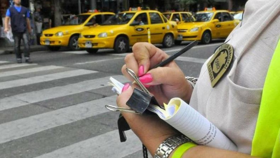 inspectora transito viral