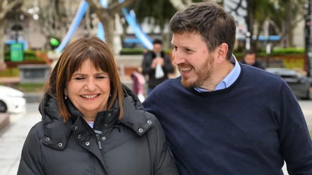 Patricia Bullrich y Federico Angelini (gentileza)