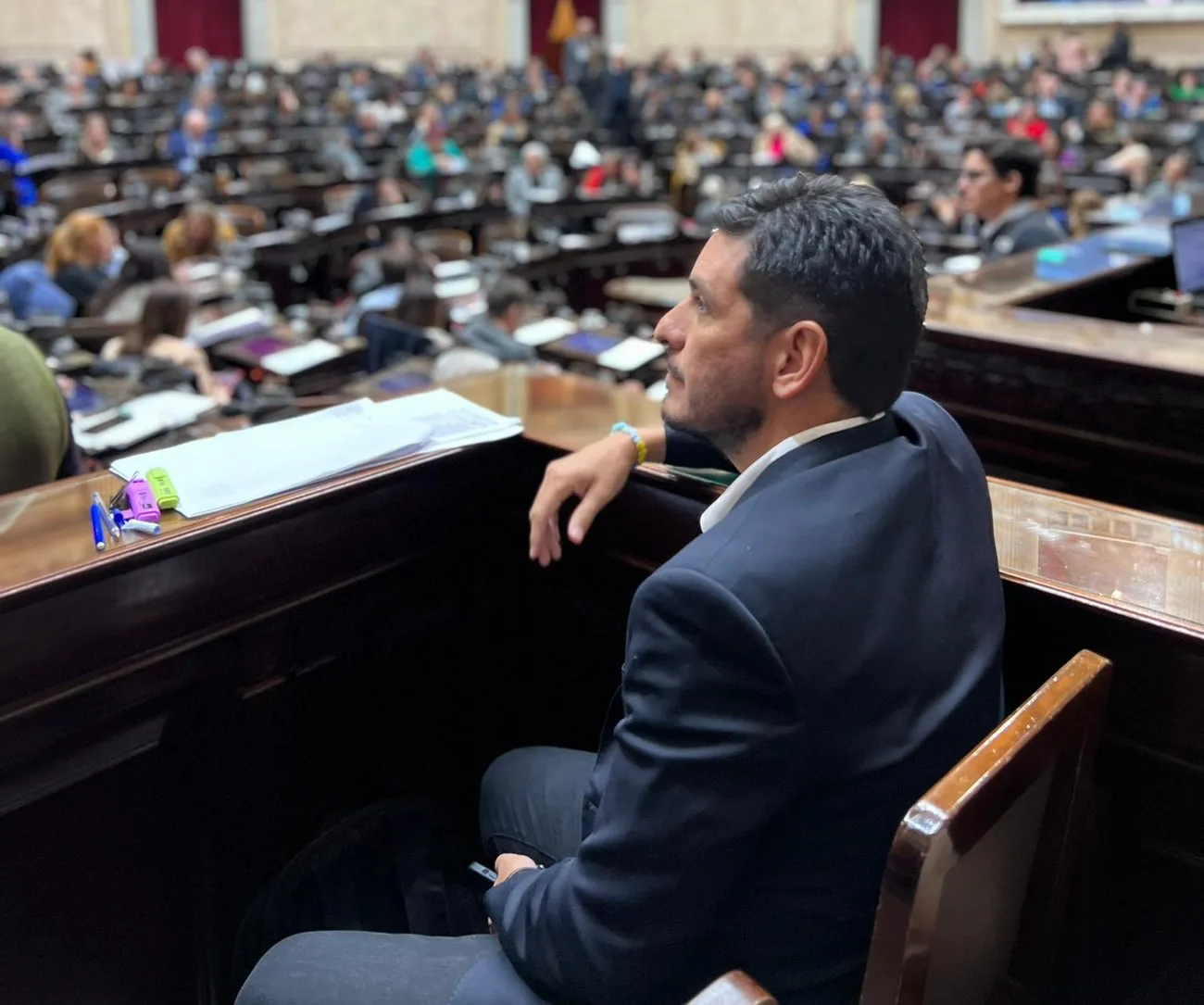 marcos ferrer en el congreso Twitter @ferrermarcos