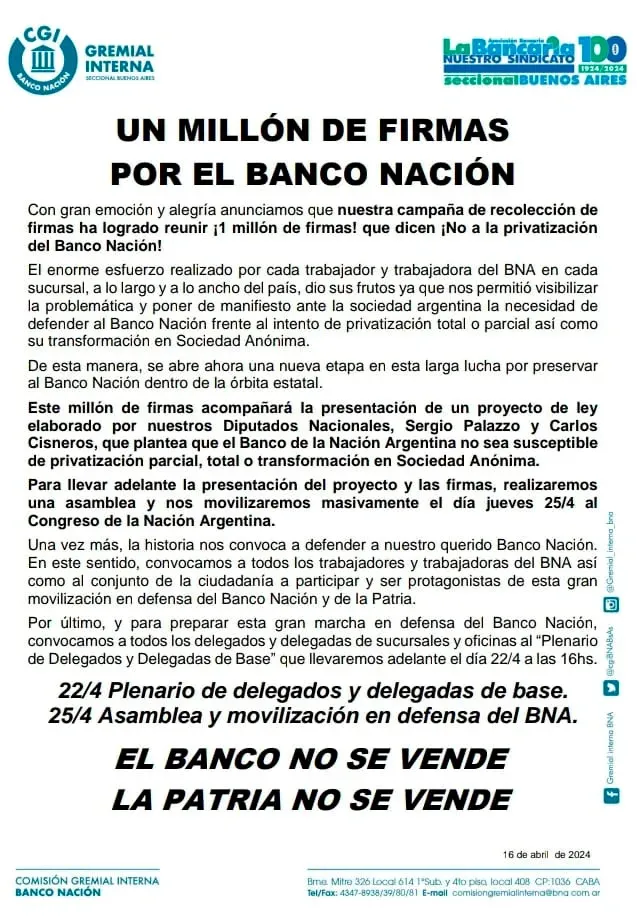 Un-millón-de-firmas-Banco-Nación