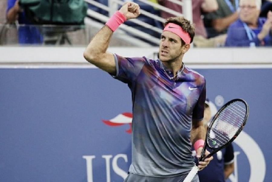 Del Potro le gana a Federer Us Open