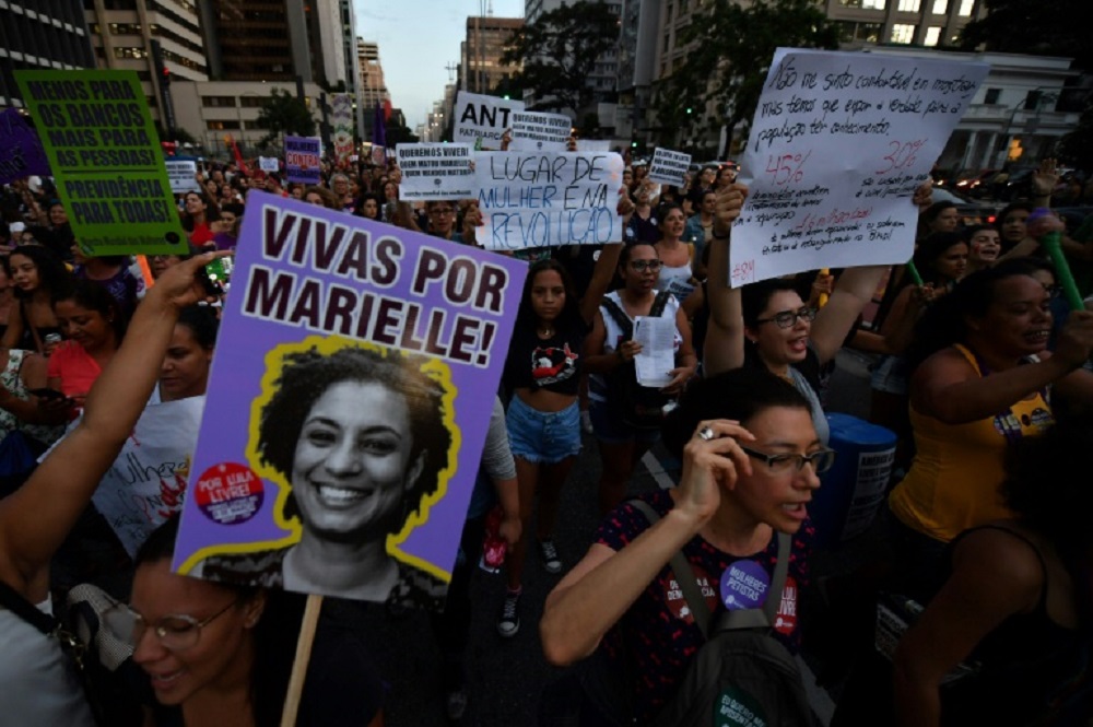 Marielle Franco by AFP