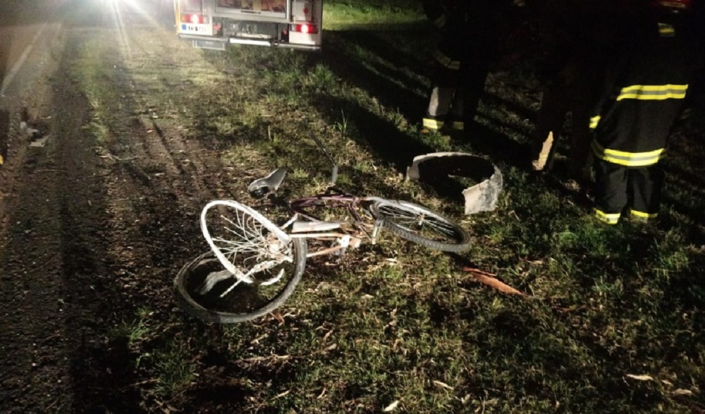 accidente bicicleta coronel baigorria