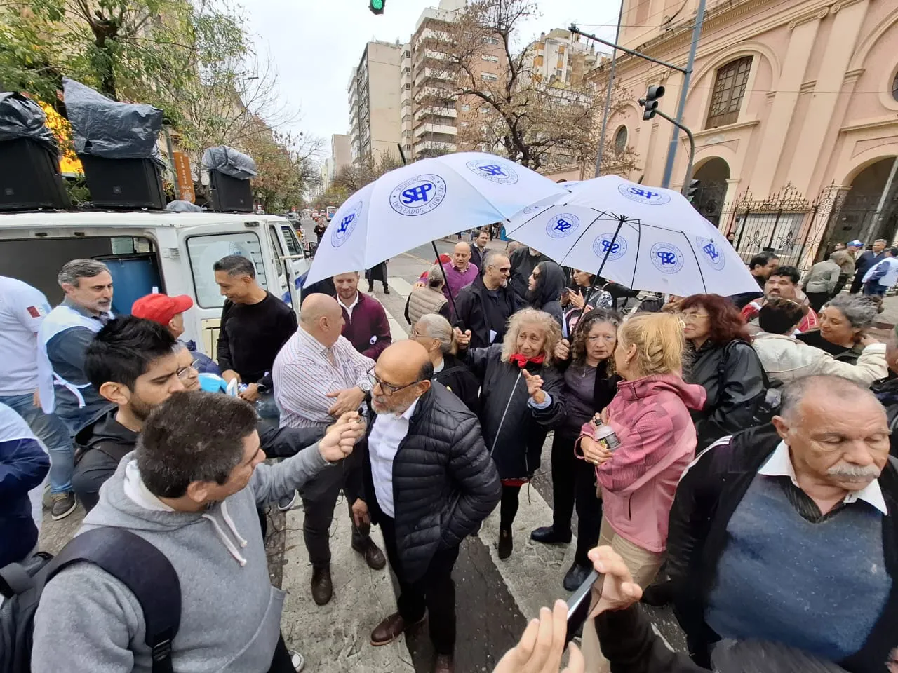 Protesta del SEP