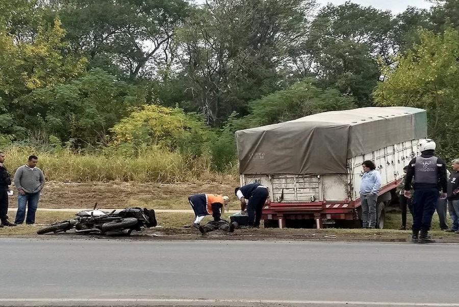 Accidente barrio 1 de julio