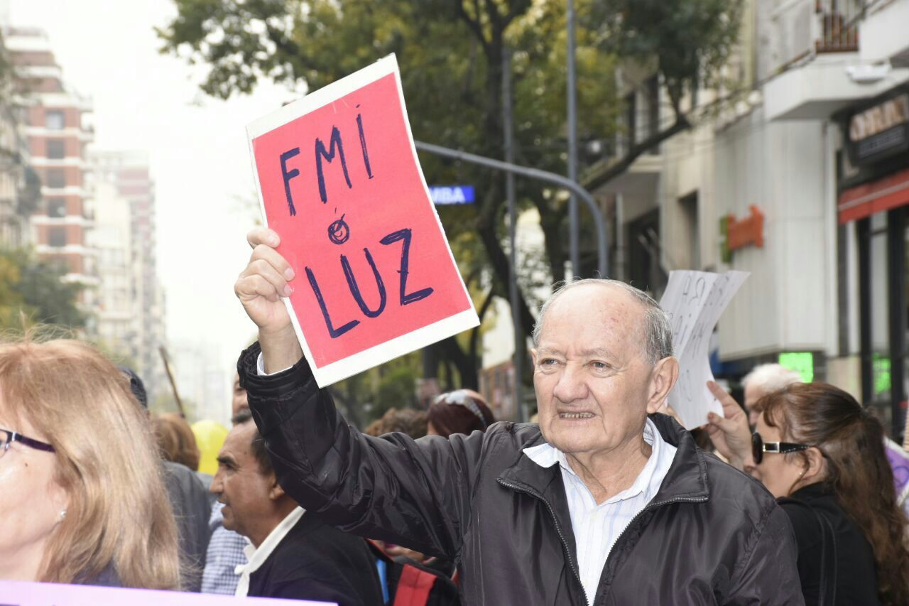 Protesta contra tarifazos fmi by @Izquierdadiario