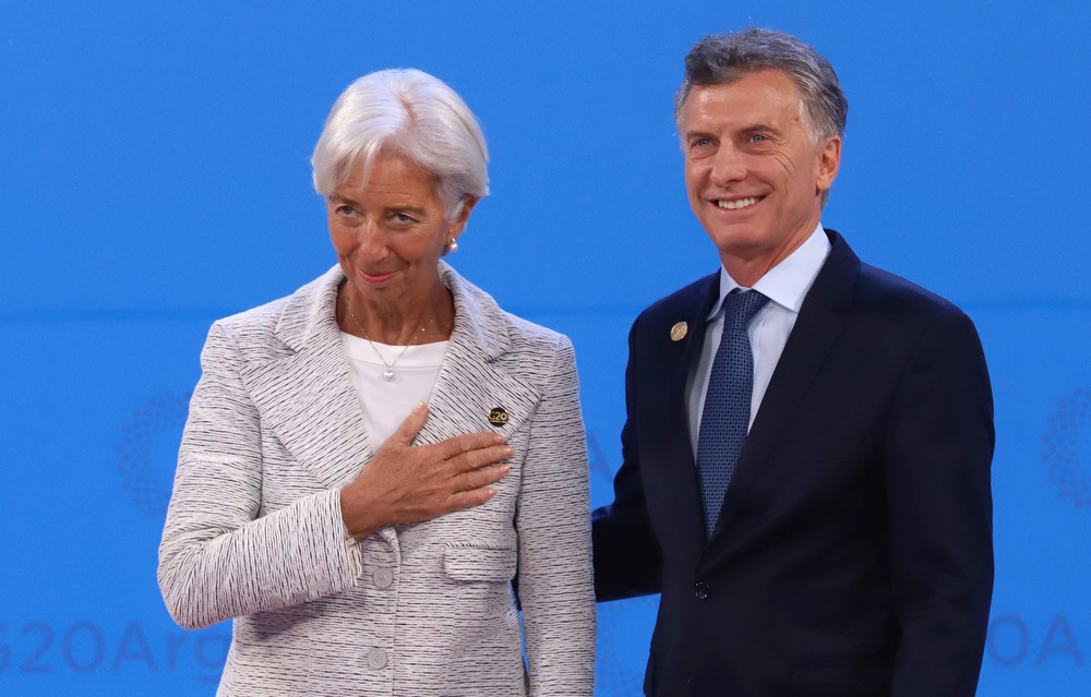 MACRI CON LAGARDE G20