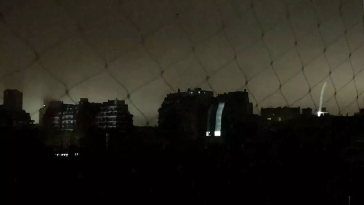 Apagón en Bs As by Télam