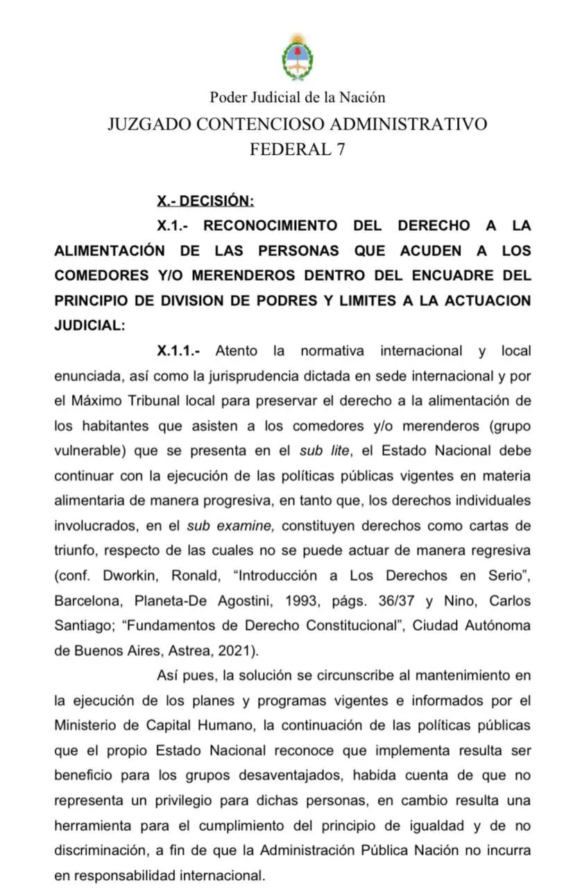 sentencia alimentos