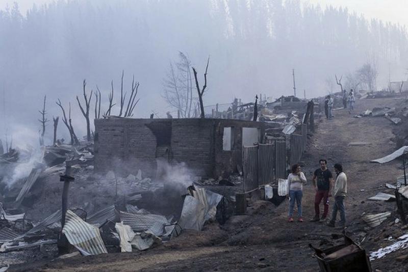 Incendios Chile