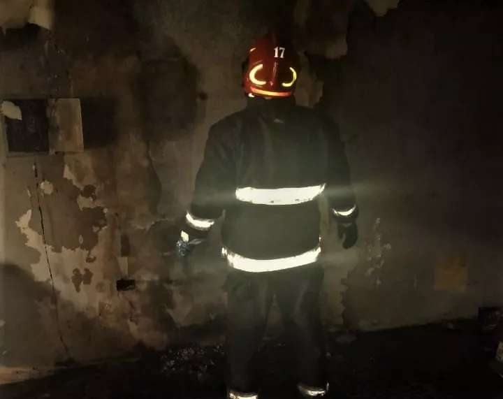Incendio de vivienda en Camino a Chacras de la Merced